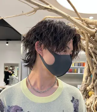 パーマ メンズ 【圧倒的センス】 まる/メンズカラーのヘアスタイル