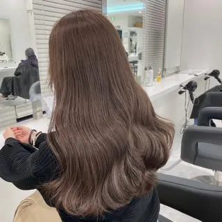 ロング カラー 透明感カラー🤍技術 モデル募集/池袋🤍のヘアスタイル
