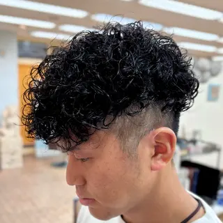 ショート パーマ メンズ 電髪倶楽部STREET所属・田和 直樹のヘアスタイル