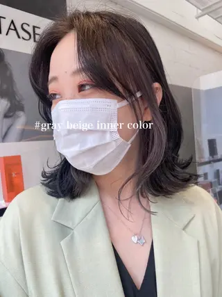 ミディアム MIKI /Sio.hairのヘアスタイル