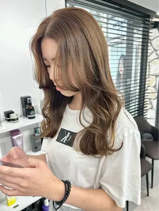 カラー レイヤー/推しカラー Hanaのヘアスタイル