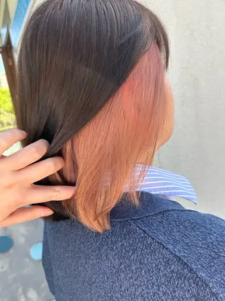 ミディアム 谷 未来美のヘアスタイル