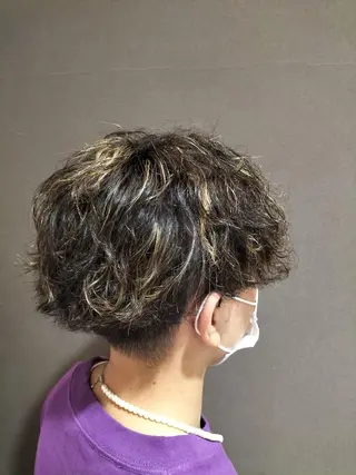 メンズ カラー 種池 優太のヘアスタイル