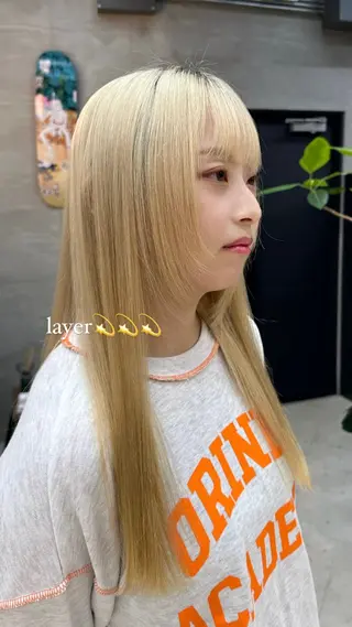 ロング カラー libuR total beauty salon所属・エクシアホワイト 碧南店りりかのその他イメージ