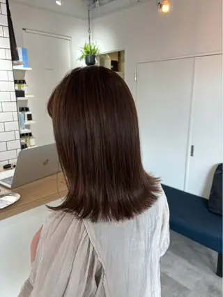 ミディアム カラー ふうか ‪☆のヘアスタイル