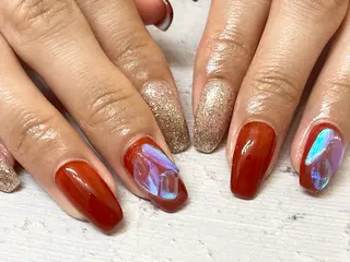 ネイル komorebi. 小峯 真実のネイルデザイン