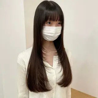 ロング 澤 佑華 🎀 透明感カラーのヘアスタイル