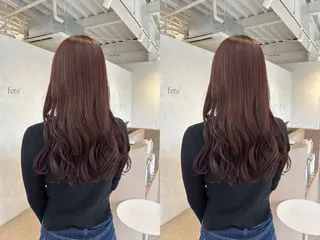 ロング yoshino /ナチュラル縮毛のヘアスタイル