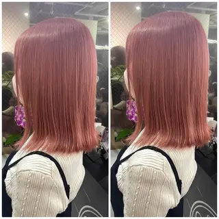 ミディアム 🦋プルエクステ ARISA🦋のヘアスタイル