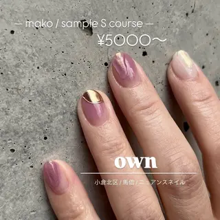 ネイル nailroom own所属・mako (own)のネイルデザイン