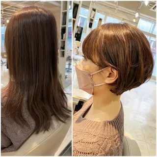 ショート 本田 卓也のヘアスタイル