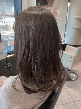 ミディアム カラー 川崎 龍馬のヘアスタイル