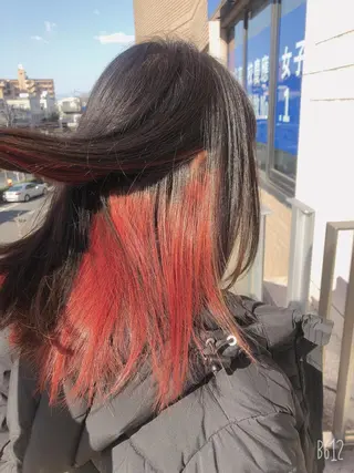 ロング カラー EARTH志木/佐藤 氷河のヘアスタイル