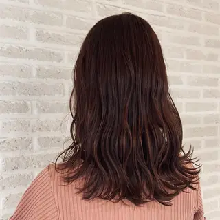 ロング カラー パーマ 米村(北岡)慶子 お店変わりました!のヘアスタイル