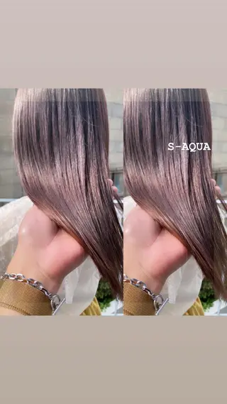 ロング カラー ヘアアレンジ 🌻Insta指名 NO.1🌻Shoのヘアスタイル