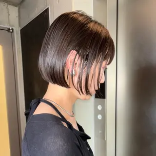 ショート カラー ボブ職人 /ミリヤのヘアスタイル