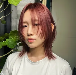 ショート カラー ハッシュカット カシマハヤトのヘアスタイル