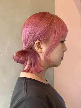 カラー 艶ブリーチ/表参道 ハイトーン /実乃梨のヘアスタイル