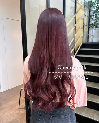 ロング カラー 💗ガーリーヘア🎀 saki💗のヘアスタイル