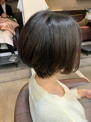ショート 永田 志織のヘアスタイル