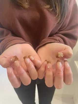 ネイル 束感まつ毛/ネイル/ LED♥KIRARAのマツエク・マツパデザイン