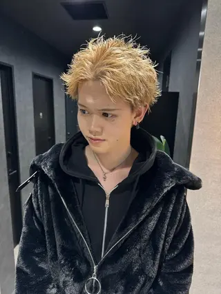 メンズ カラー men's salon Gaudi三宮店所属・men's特化 値段以上の仕上がりにのヘアスタイル