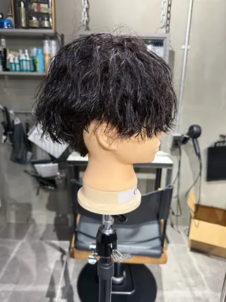 パーマ LeAng所属・佐伯 桃のヘアスタイル