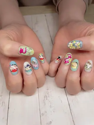 ミディアム ネイル NailbyN所属・Nail_by N1のネイルデザイン