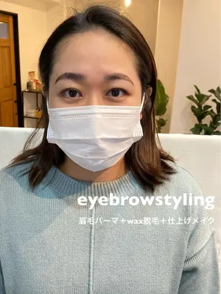 パーマ マツエク・マツパ アイブロウ AIRYVEIL所属・Uehara Tomomiの眉毛・アイブロウイメージ