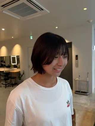 ショート 京都烏丸/スズキ ノエのヘアスタイル
