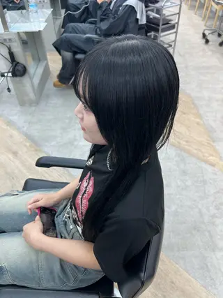 ロング 🌀toa/波巻き✨ /メンズパーマ／栄のヘアスタイル