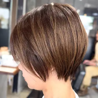 ショート ナチュラルショート ゆるふわ🌿高橋俊大のヘアスタイル