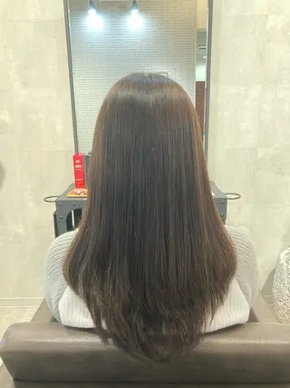ロング ぱく みやんのヘアスタイル