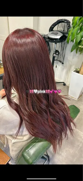 ロング オリーブ🫒レイヤー /平尾/りの‎🤍のヘアスタイル