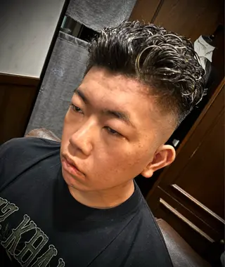 ショート ヒロ銀座/大槻 湧也のヘアスタイル