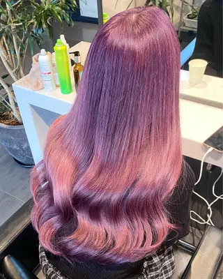 ロング カラー 💗ガーリーヘア🎀 saki💗のヘアスタイル