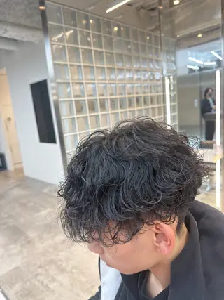 ショート パーマ fifth 児玉達哉 当日予約🙆のヘアスタイル