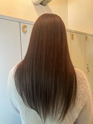 ロング ハイトーンカラー/エ クステ/デザインのヘアスタイル