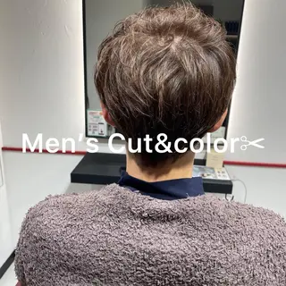 ショート カラー メンズ メンズパーマ/カラー /須藤　大貴のヘアスタイル