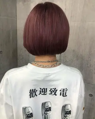 セミロング カラー SHURI❤️‍🔥 中/韓mix ♡のヘアスタイル