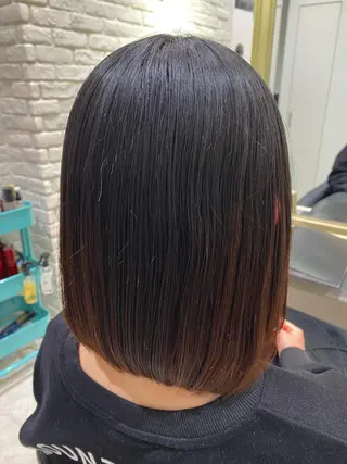 セミロング 吉澤 海咲のヘアスタイル
