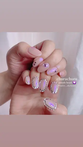 ネイル Arowa 伊田のネイルデザイン