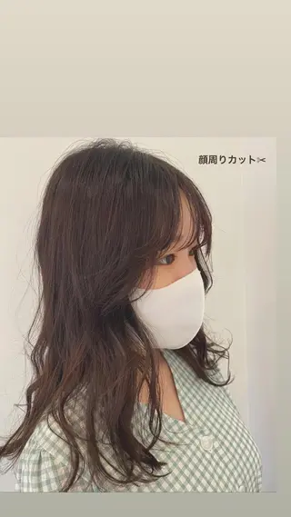 ロング ୨୧柔らかいカラー nozomi ୨୧のヘアスタイル