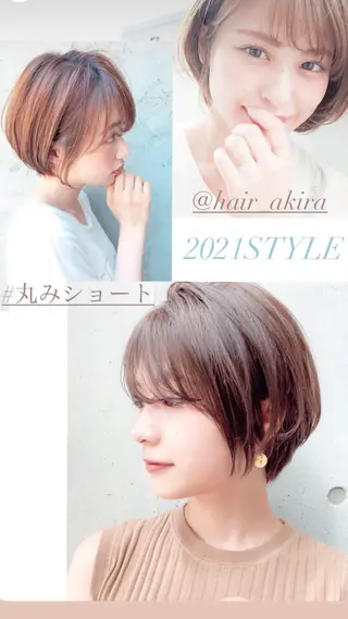 ショート イメチェンカット✂️ 錦糸町佐藤店長のヘアスタイル