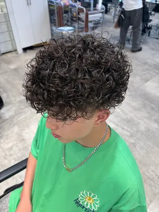 パーマ メンズ fifth 武正 琉生のヘアスタイル