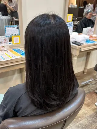 セミロング 杉田 花乃のヘアスタイル