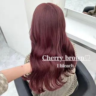 ロング カラー ♥️暖色モテカラ ー♥️由夏のヘアスタイル