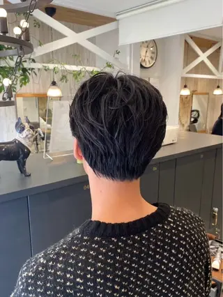 パーマ メンズ 田村 亜衣華のヘアスタイル