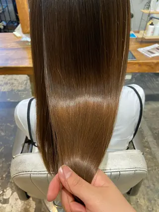 ロング ALLEN hair九条店所属・西田 莉緒のヘアスタイル