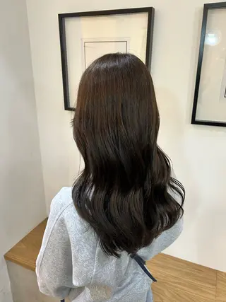 ロング カラー パーマ/暖色カラー 💖【Misaki】のヘアスタイル
